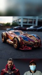 superheroes but a car part 2  ALL Characters (Marvel & DC) #avengers #dc #ai