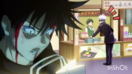 Satoru Gojo vs sukuna fight scene