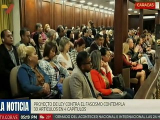 Asamblea Nacional inició la consulta pública del Proyecto de Ley contra el Fascismo