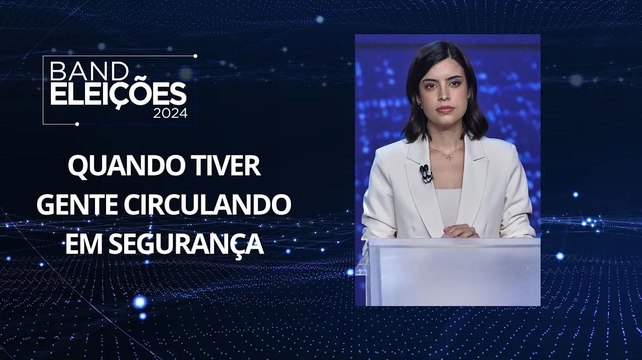 Tabata Amaral responde pergunta sobre turismo no debate à prefeitura de São Paulo