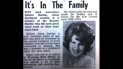 ALLISON DURBIN - Count On Me (1964)