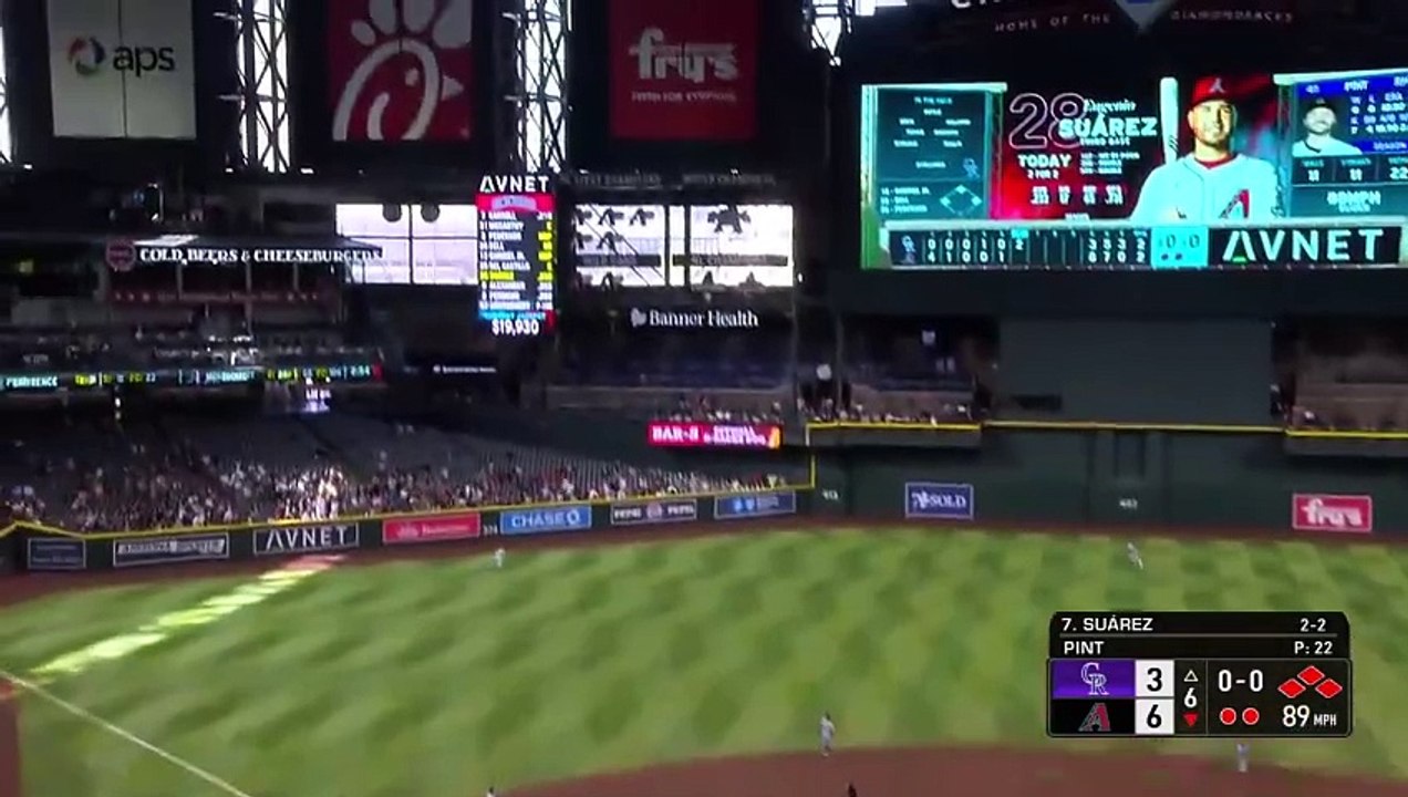 MLB: Eugenio Suárez conecta su primer grand slam con Arizona