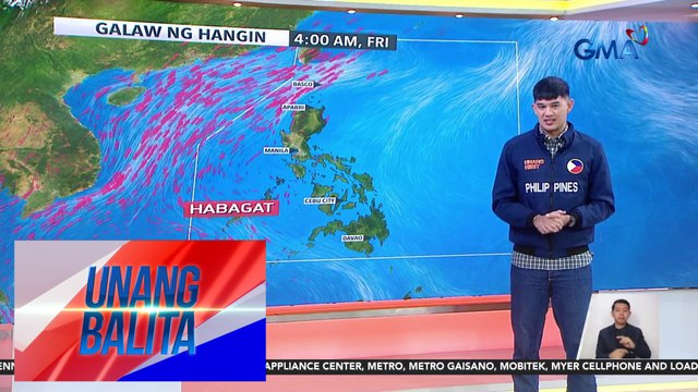 Maayos na panahon, mararanasan sa malaking bahagi ng bansa - Weather update today as of 6:17 a.m. (August 15, 2024) | Unang Balita