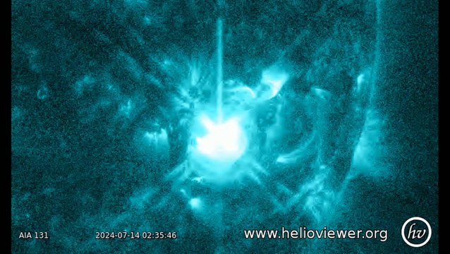 Sun Blasts X1.2-Class Solar Flare From Spacecraft