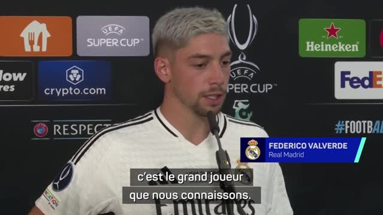 Real Madrid - Valverde : "Il va beaucoup nous apporter"