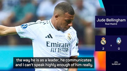 Bellingham in awe of Mbappe after Real Madrid debut