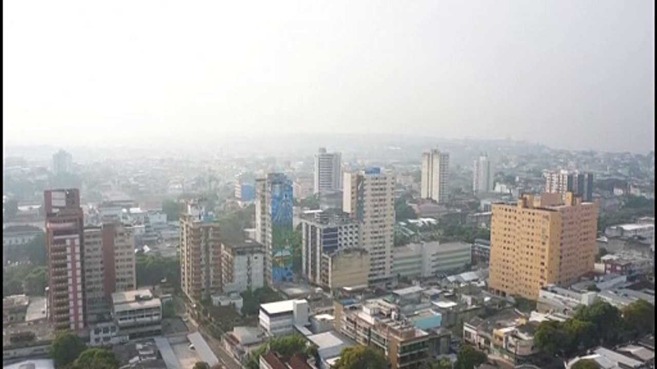 Incendios en la Amazonía brasileña baten récord y afectan la ciudad de Manaos