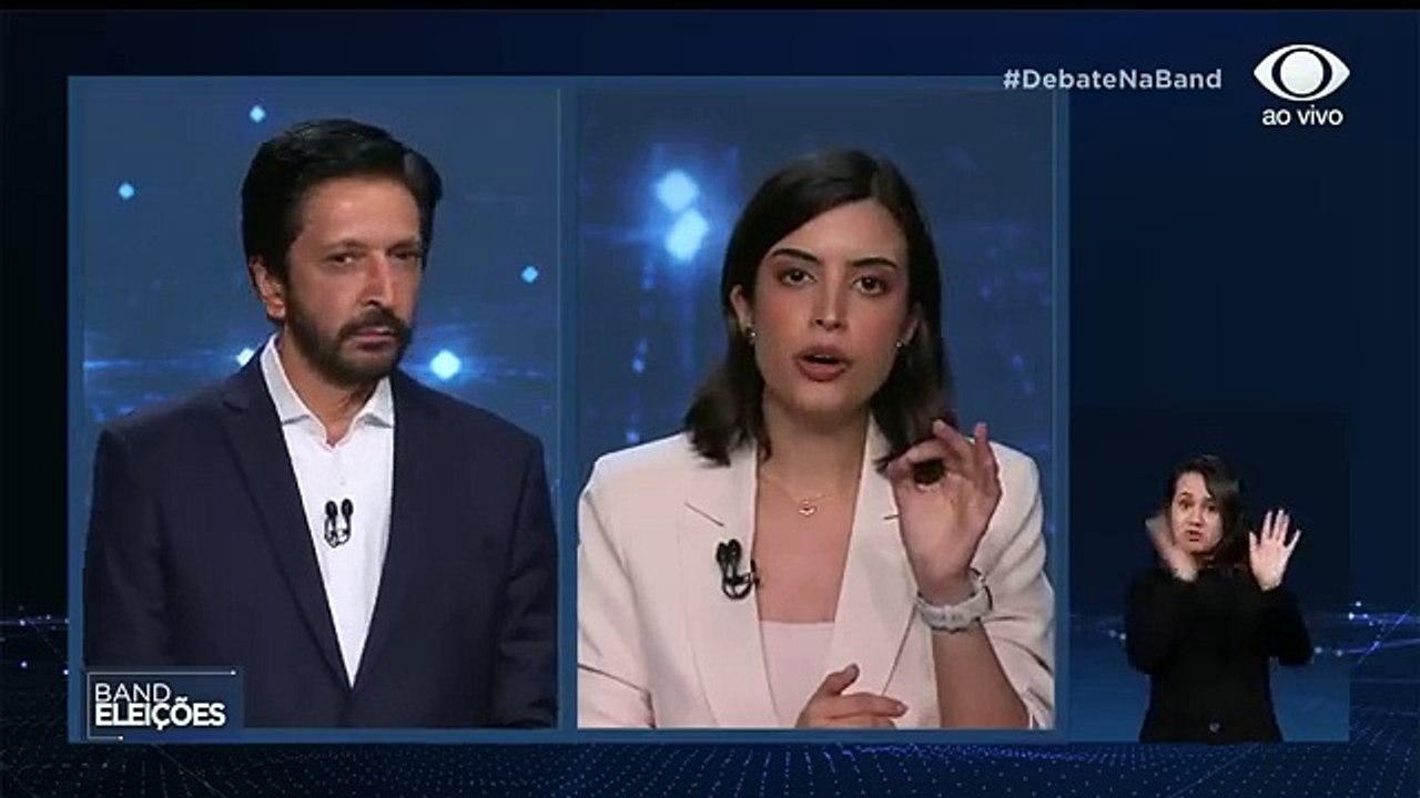 Tabata Amaral questiona Ricardo Nunes sobre suposta acusação de violência contra mulher