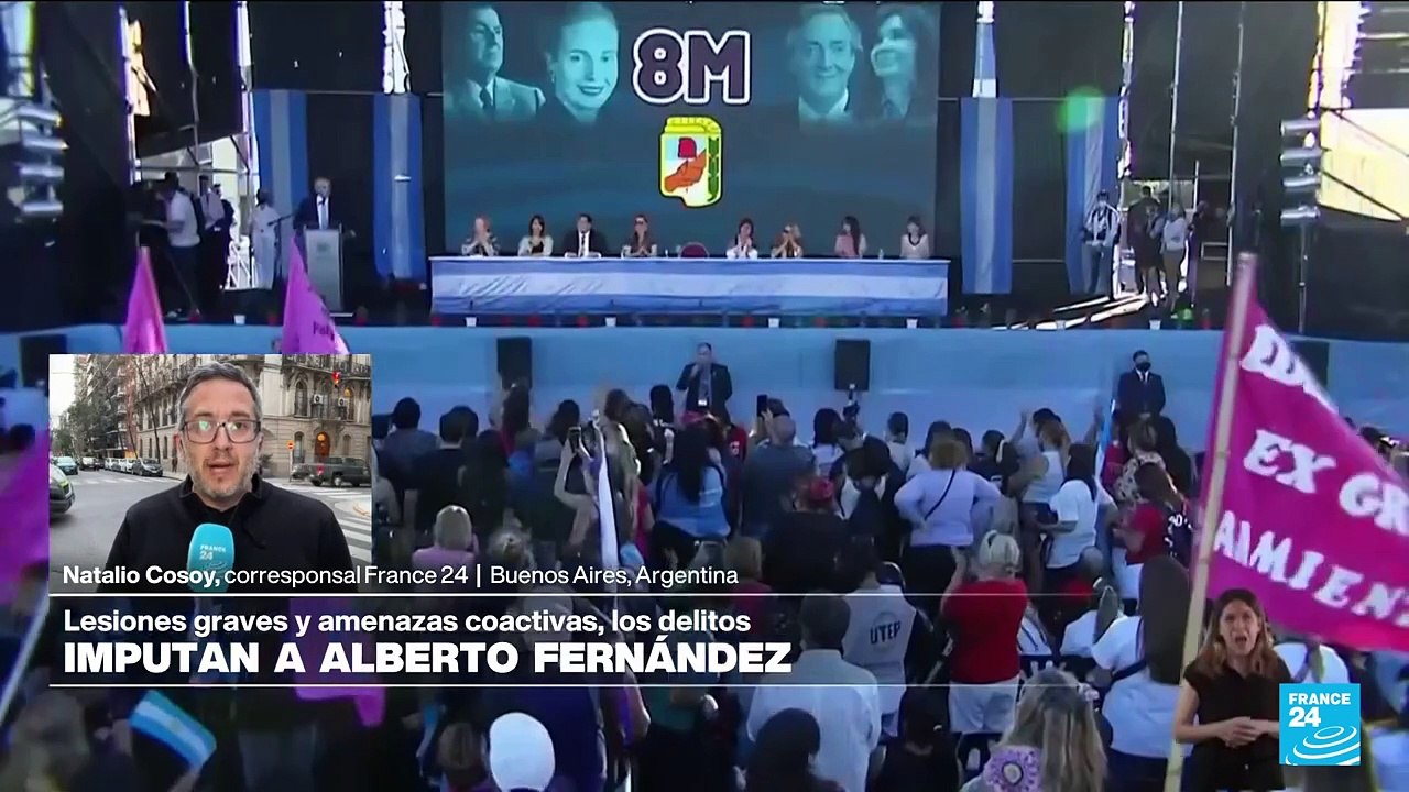Informe desde Buenos Aires: Alberto Fernández, imputado por supuesta violencia física a su exesposa