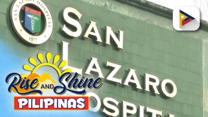 Kaso ng leptospirosis sa  San Lazaro Hospital, tumaas