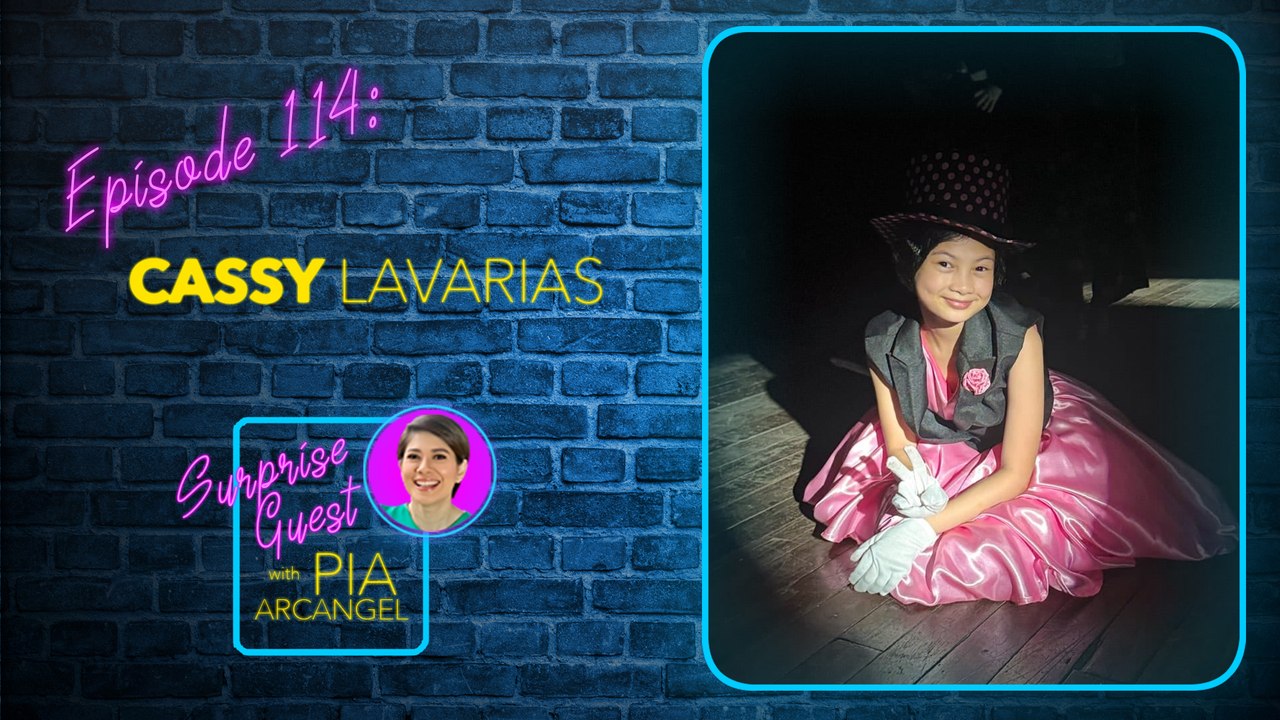 Who is Cassy Lavarias aka Little Adelina of Pulang Araw? | Surprise Guest with Pia Arcangel