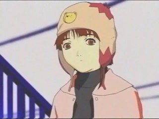 The episode of Lain that aired during the Southeastern "Purple Weather" Incident