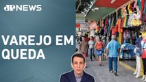 IA News: Vendas no comércio recuam 1% em junho, diz IBGE; Samy Dana analisa