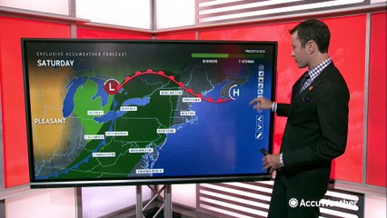 Stormy weekend ahead for the Northeast