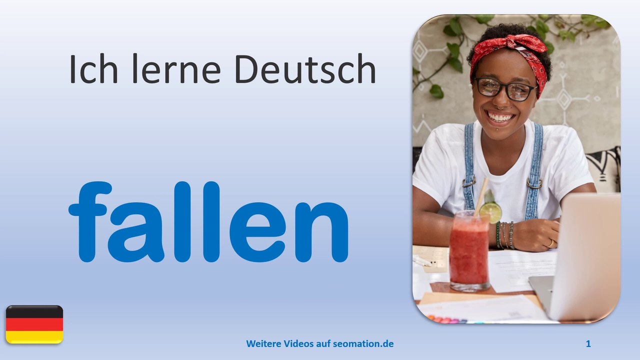 ✅fallen✅ Ich lerne Deutsch mit Texten und Bildern