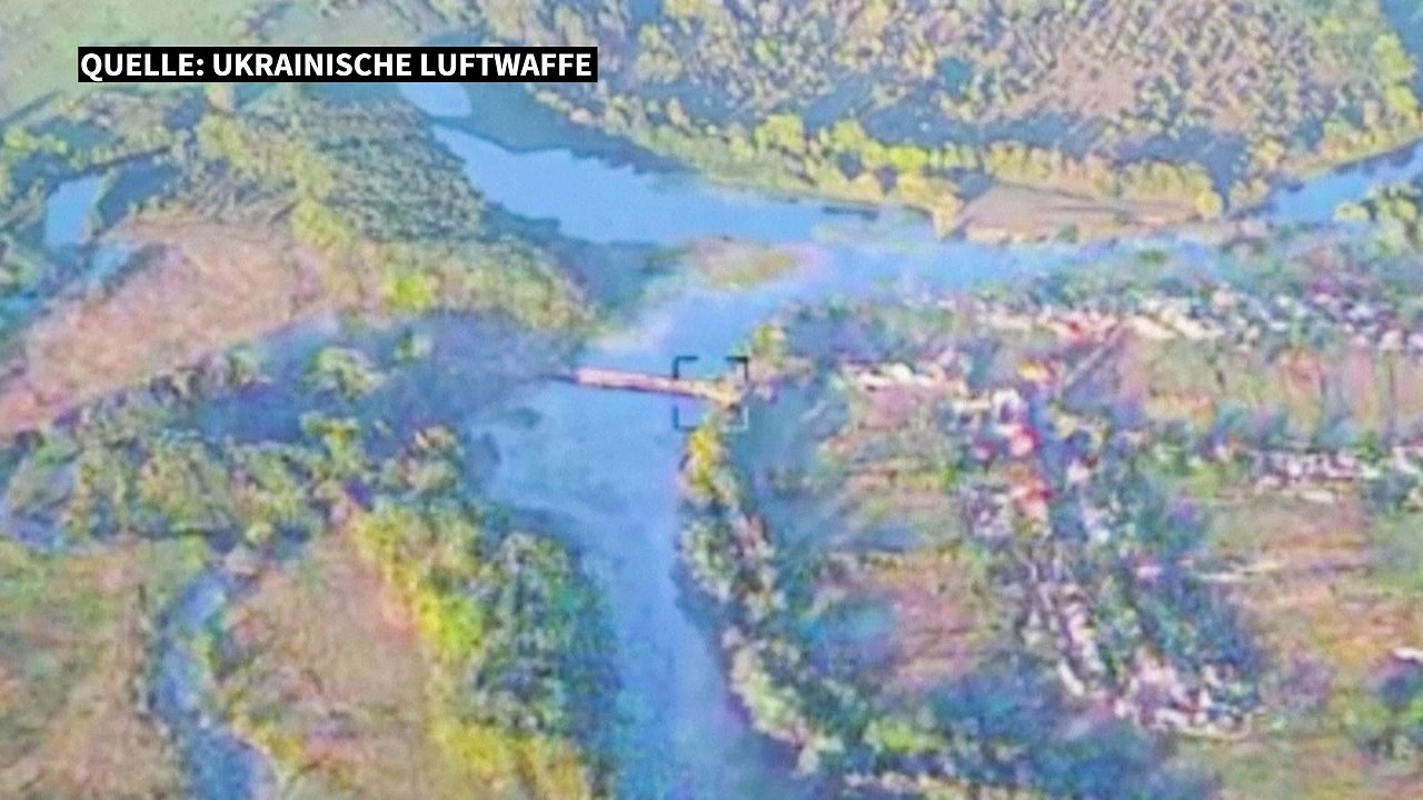 Ukraine zerstört weitere wichtige Brücke in russischer Region Kursk