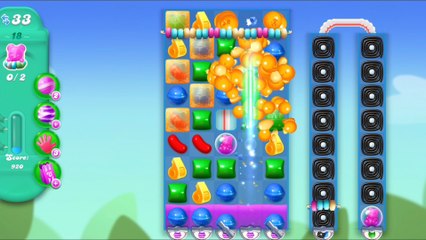 Candy saga crazy green & Orange