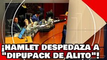 ¡VE! ¡El Gran Hamlet despedaza a ‘dipupack de Alito’ por atacar la aplanadora legislativa de la 4T!