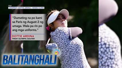 Pahayag ni Pinay Olympic golfer, Dottie Ardina | Balitanghali