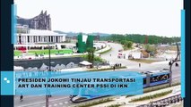 Presiden Jokowi Jajal Trem Otonom dan Tinjau Pusat Latihan PSSI di IKN