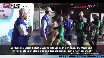 25 Satgas Nakes TNI Sudah Tiba di RS Terapung El Arish, Mesir