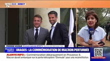 80 ans du débarquement de Provence: les reconstitutions sur le porte-hélicoptère "Dixmude" annulées en raison de la météo