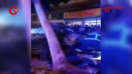 Çorum'da otomobil ağaca çarptı 2 ölü