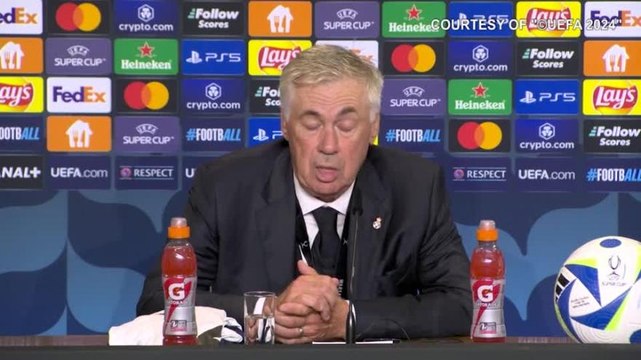 Ancelotti: Complimenti all'Atalanta, giocare con loro è come andare dal dentista