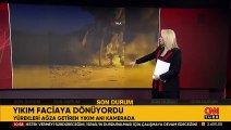 VİDEO | Hatay'da yürekleri ağza getiren yıkım anı