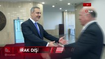 Bakan Fidan, Irak Dışişleri Bakanı Hüseyin ile bir araya geldi