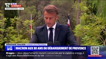 80 ans du débarquement en Provence: Emmanuel Macron commémore 