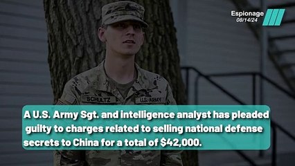 U.S. Army Intelligence Analyst Betrays National Security
