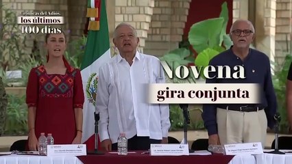 Gira presidencial de AMLO y Claudia Sheinbaum: Del norte al sur en un fin de semana