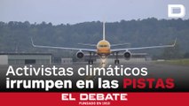 Cancelan varios vuelos por lanzarse a las pistas de aterrizaje en Alemania por activistas climáticos