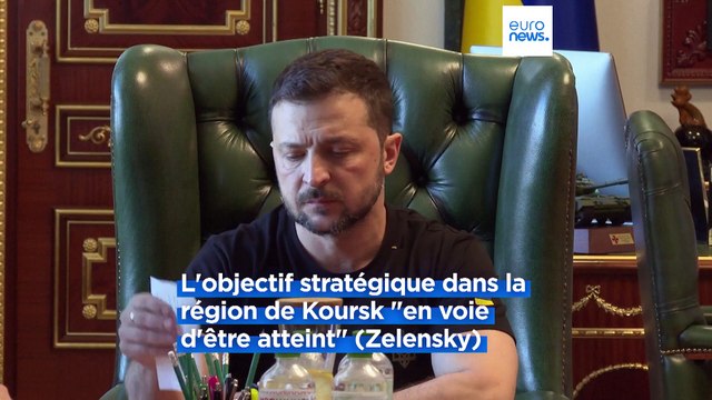 Koursk : l'Ukraine a gagne plus de terrain, capturé plus de prisonniers et détruit un bombardier