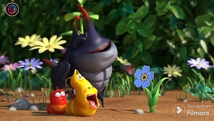 Cartoon kids New 2024 Entertainment Larva and cockroach funny videos