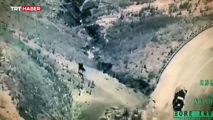 Atla kaçmaya çalışan firari hükümlü İHA yardımıyla yakalandı