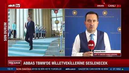 Abbas TBMM'de milletvekillerine seslenecek