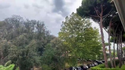 La bufera di Ferragosto a Lido di Camaiore