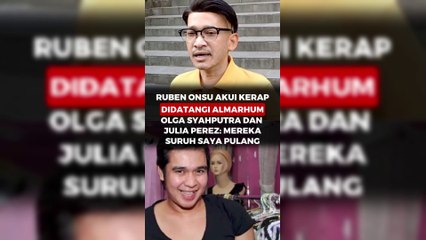 Ruben Onsu Akui Kerap Didatangi Almarhum Olga Syahputra dan Julia Perez Mereka Suruh Saya Pulang