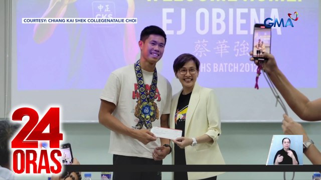 EJ Obiena, tumanggap ng P3-M mula sa kanyang alma mater; may P500k din mula sa Manila LGU | 24 Oras