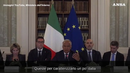 Piantedosi: "Nel 2024 finora 1400 arresti in grandi citta'"