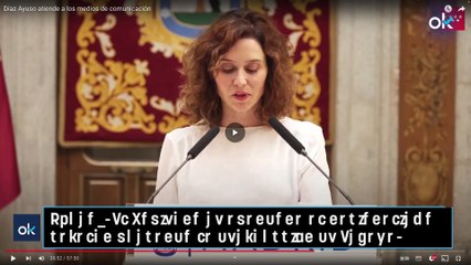 Ayuso: "El Gobierno se abandona al nacionalismo catalán buscando la destrucción de España"