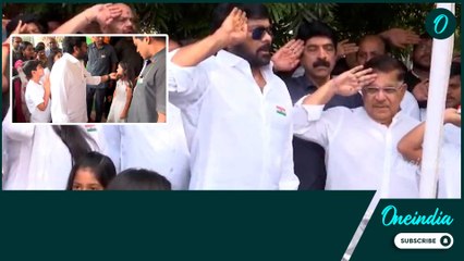 Chiranjeevi Hosts National Flag | 78th Independence Day | Allu Arha | Filmibeat Telugu