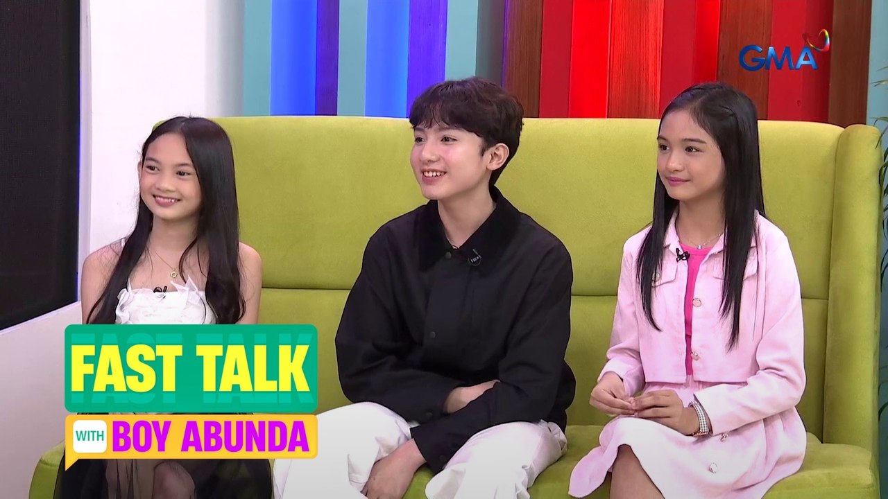 Fast Talk with Boy Abunda: Cassy, Cheska, at Migz, pangarap maging international actors! (Episode 403)