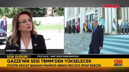 Abbas, TBMM'den dünyaya seslenecek! Tarihi konuşma öncesi peş peşe açıklamalar