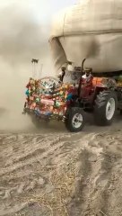 Over Load Tractor_Pakistani drivers skills_viral short_top trending_competition#uswahkhan