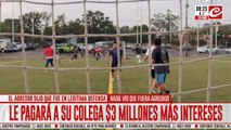 Le bajó un diente durante un partido de fútbol y deberá indemnizarlo por 3 millones de pesos