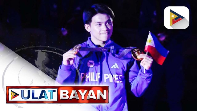 Incentive para kay Carlos Yulo at iba pang Pinoy Olympians, bumuhos sa kanilang pagbabalik-bansa