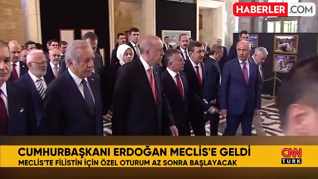 TBMM'de tarihi anlar! Filistin Devlet Başkanı Mahmud Abbas, Genel Kurul'a hitap edecek